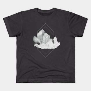 Milky Quartz Crystal Kids T-Shirt